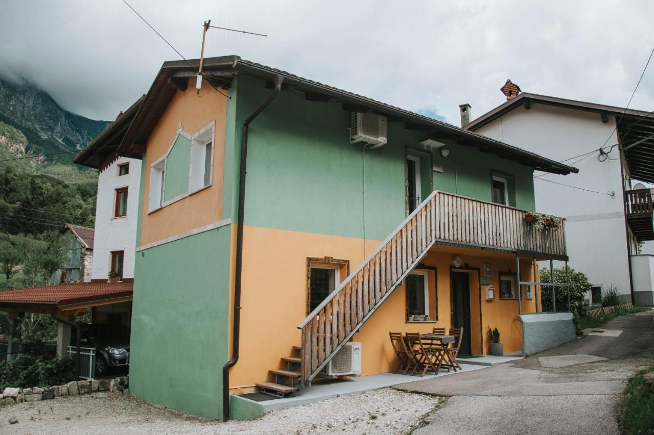 Apartma Metija Lux Z Savno Kobarid Exteriér fotografie