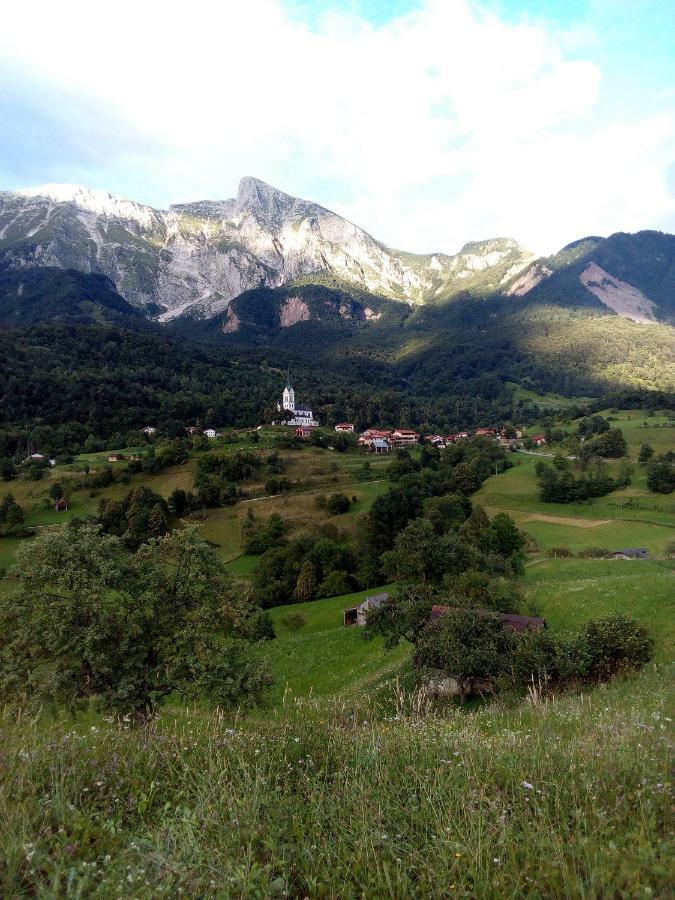 Apartma Metija Lux Z Savno Kobarid Exteriér fotografie